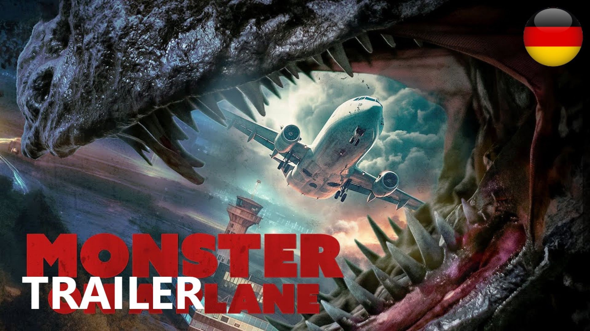 Monster On A Plane (2024) Trailer German Deutsch