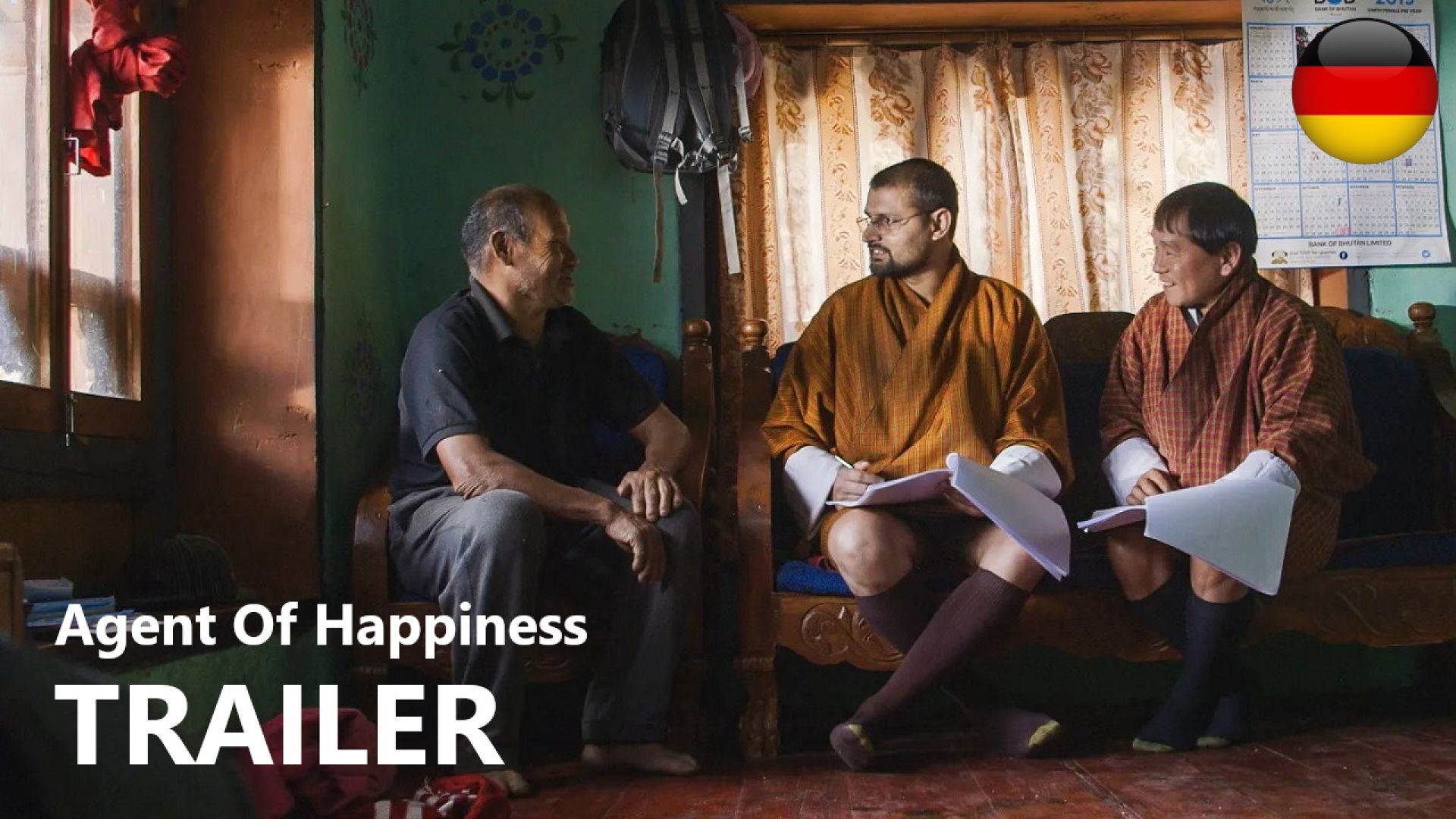 Agent Of Happiness: Unterwegs Im Auftrag Des Glücks (2024) Trailer German Deutsche Untertitel