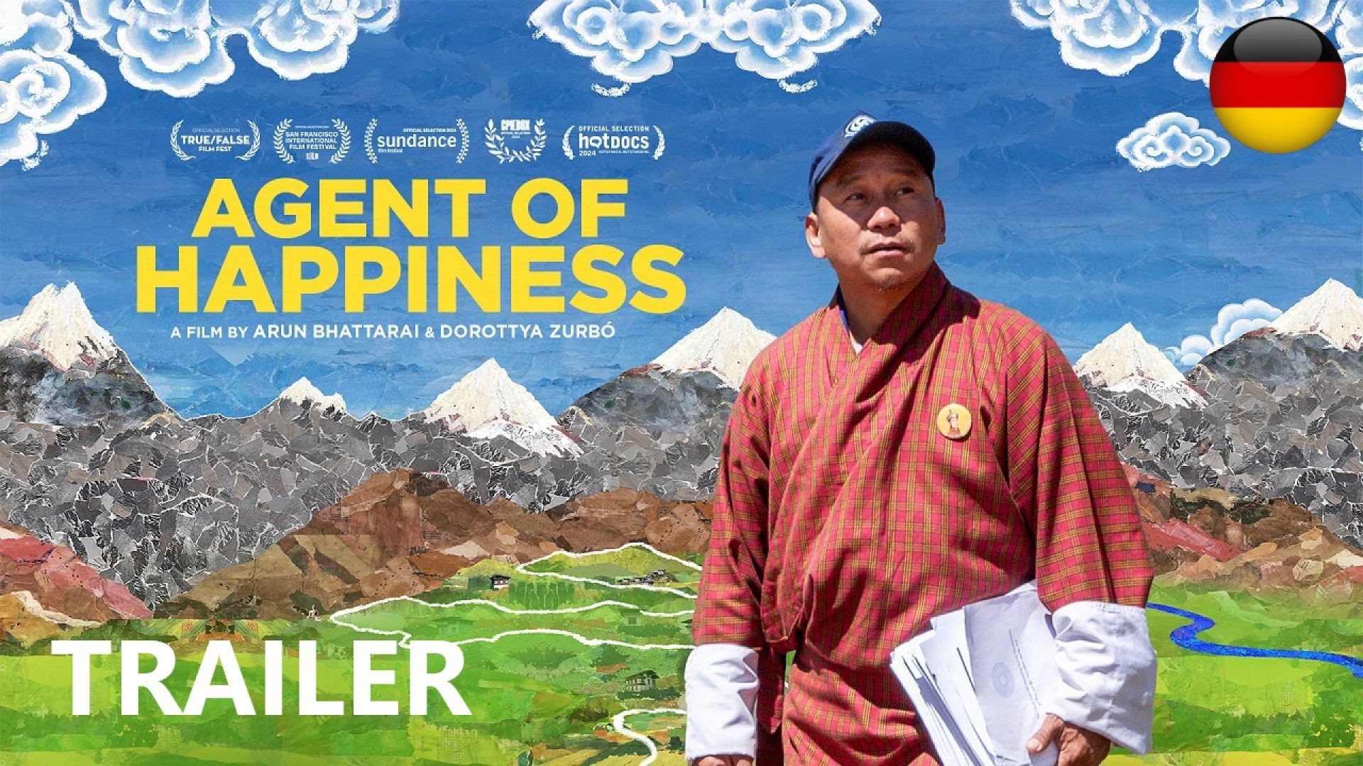 Agent Of Happiness: Unterwegs Im Auftrag Des Glücks (2024) Trailer German Deutsch