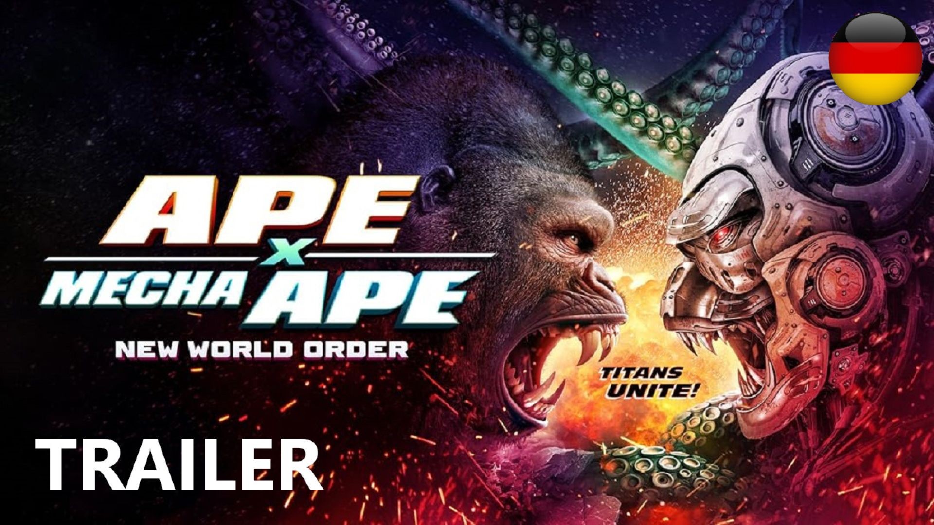 Ape X Mecha Ape: New World Order (2024) Trailer German Deutsch