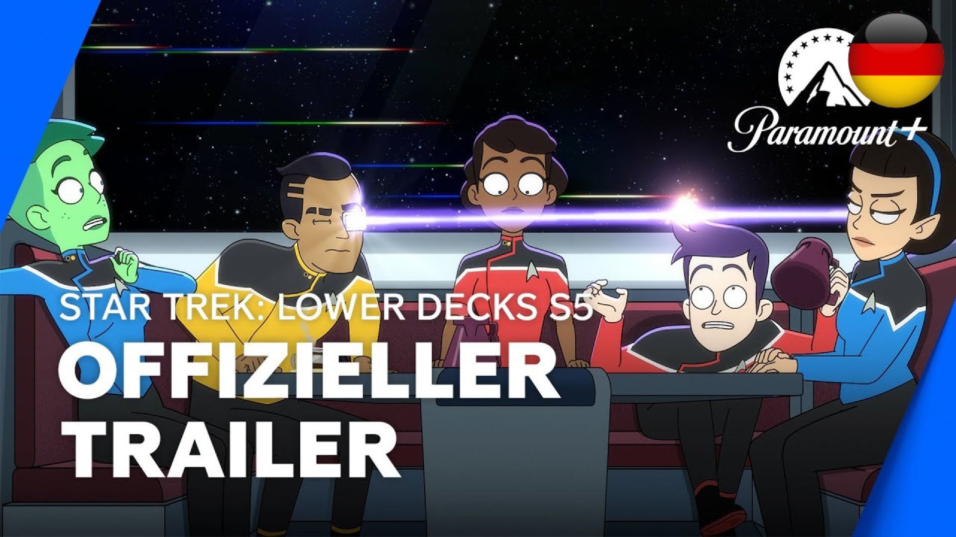 ⁣Star Trek: Lower Decks (2020) Staffel 5 / Trailer German Deutsche Untertitel