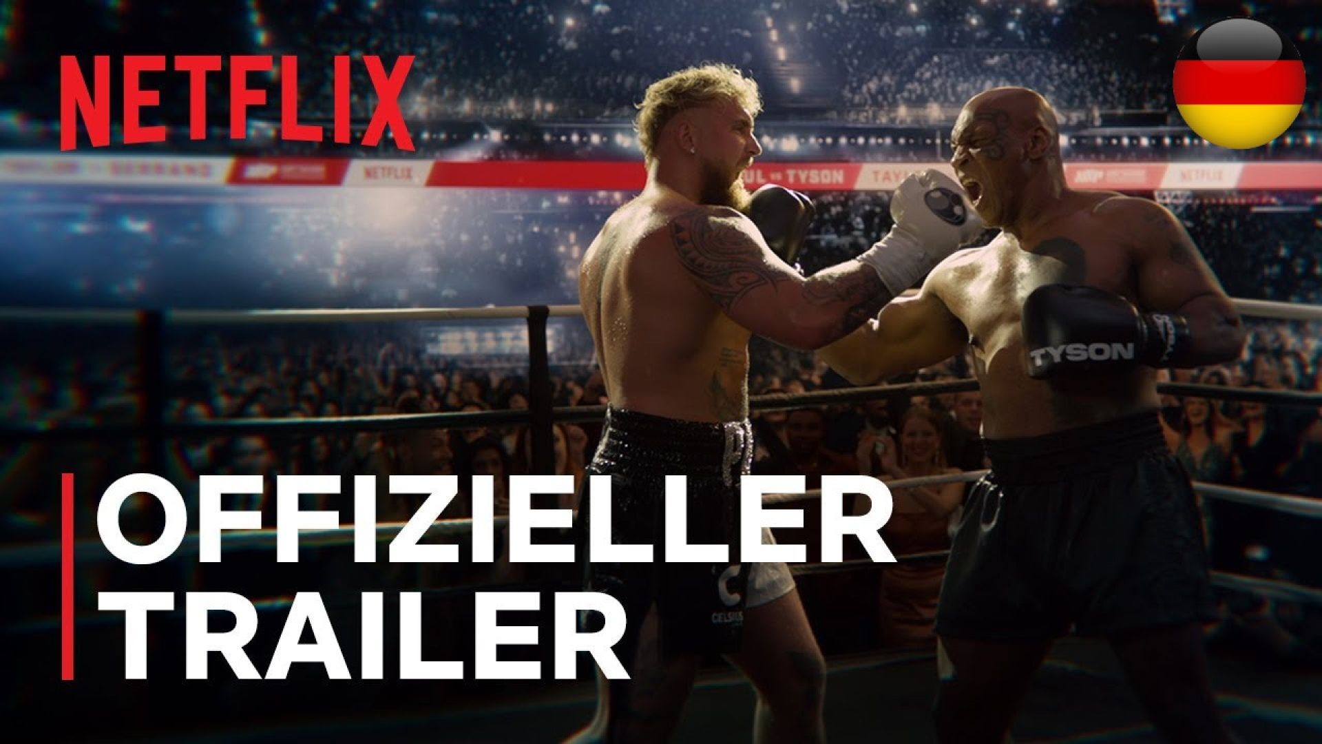 Jake Paul Vs. Mike Tyson (2024) Trailer German Deutsch