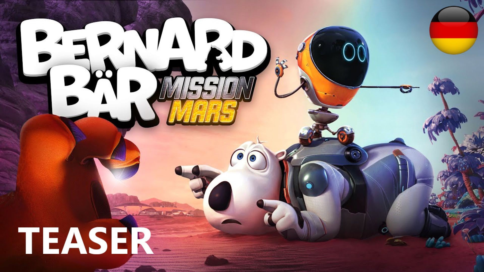 ⁣Bernard Bär: Mission Mars / Backkom Bear: Mars Mission (2023) Teaser German Deutsch