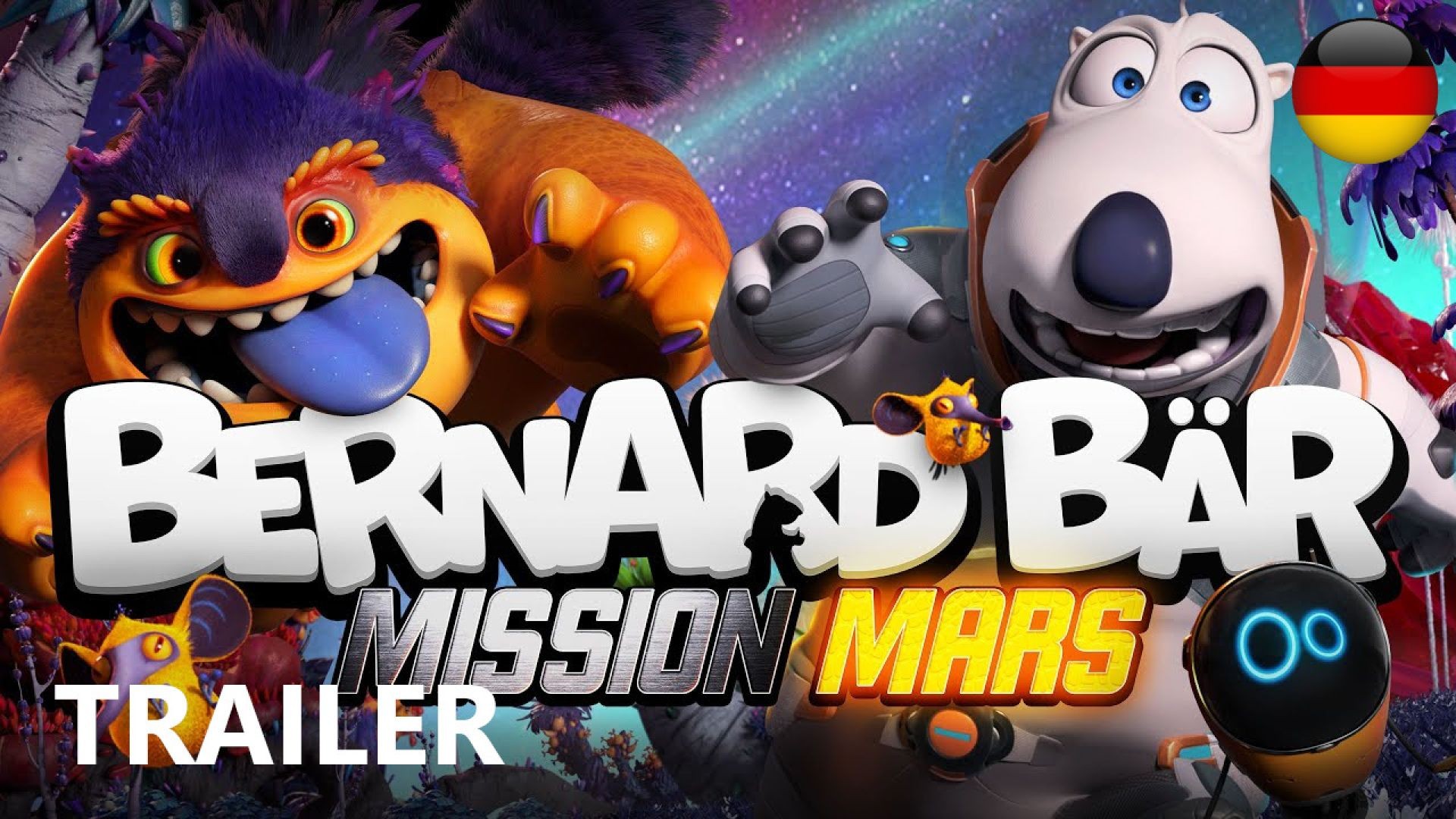 Bernard Bär: Mission Mars / Backkom Bear: Mars Mission (2023) Trailer German Deutsch