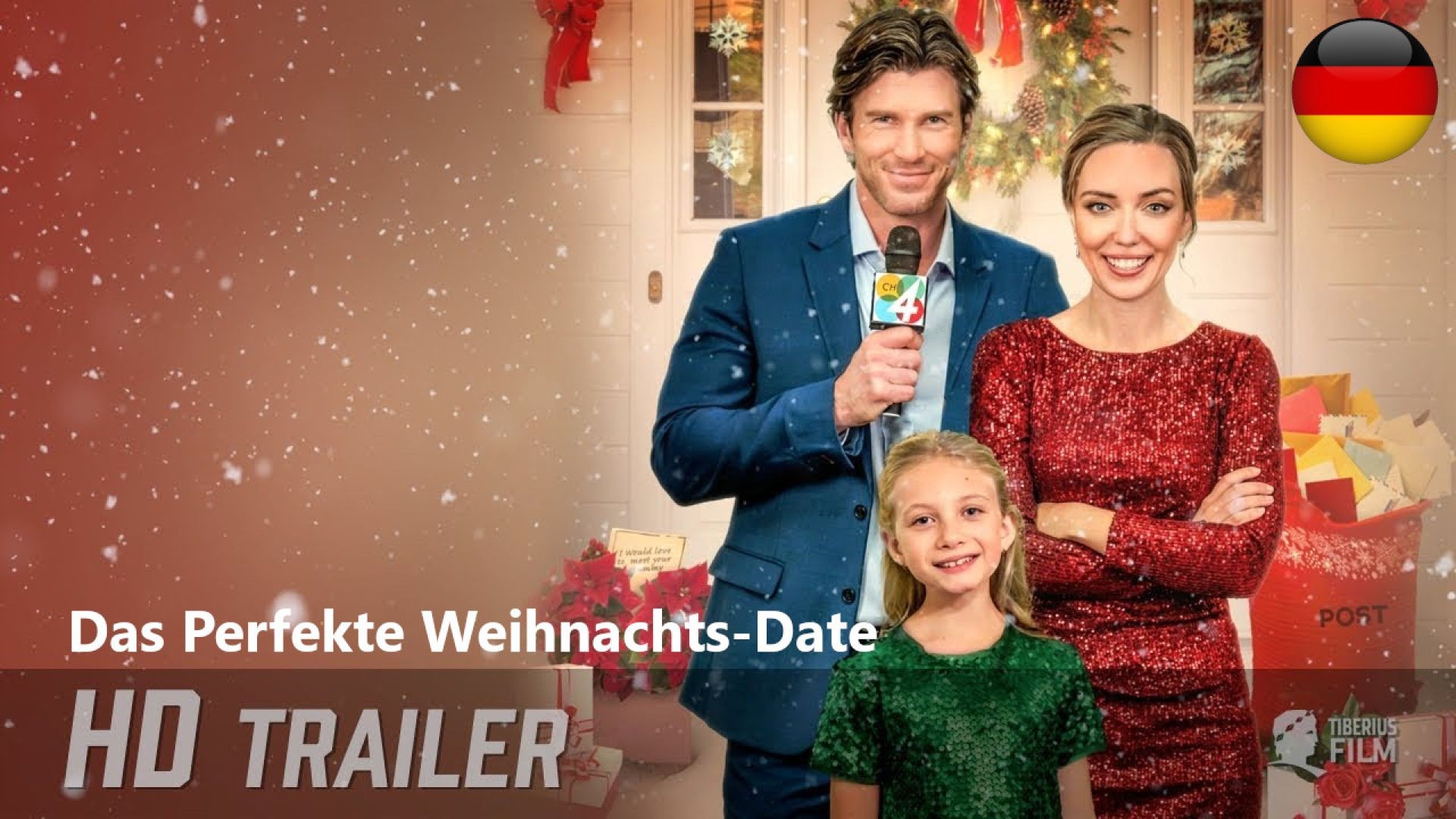 Das Perfekte Weihnachts-Date / Peppermint And Postcards (2023) Trailer German Deutsch